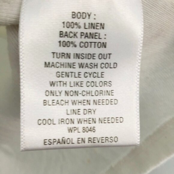 JM Collection Linen Cotton Blend 1/4 Zip Tunic Top Size XL - Picture 12 of 12